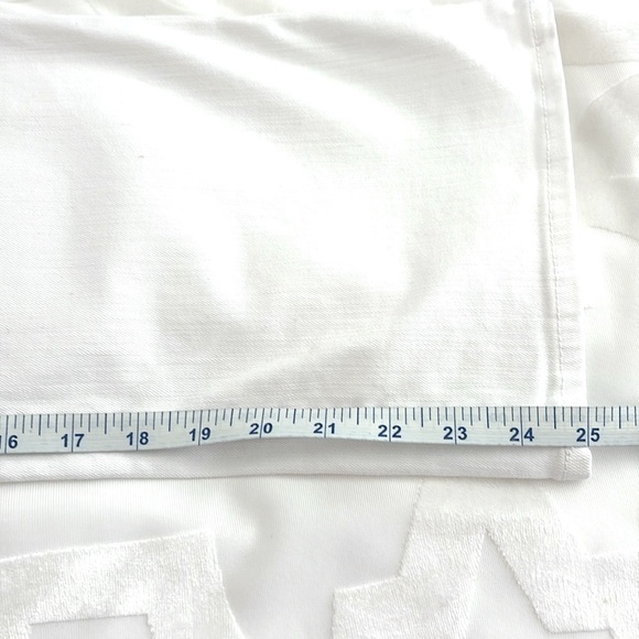 Talbots White Crop Flare, Five Pockets, Jeans. 2% Spandex. Size 16 - Picture 10 of 10
